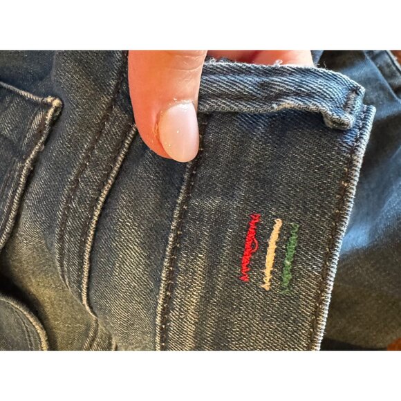 Diesel Jeans Women‎ 29 Blue Denim Faded Stretch Bootzee Regular Slim Bootcut - Picture 8 of 14